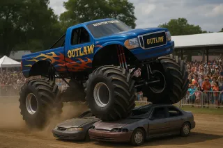 Monster Truck Wars in Manassas VA: Family Fun at PWC Fairgrounds