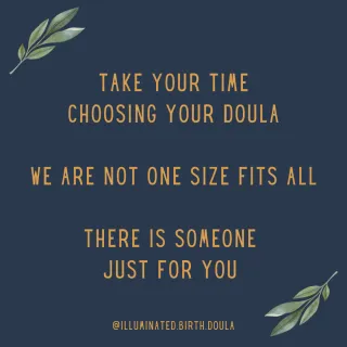 Not every Doula is made for every Mom, and that is a good thing!