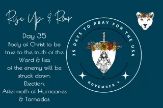 35 Days to Pray for the USA - Day 35