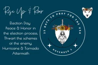 35 Days to Pray for the USA - ELECTION DAY