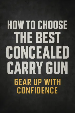 Top Firearms for Concealed Carry | Beginner's Guide