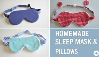 How to Sleep Better with Homemade Sleep Masks and Pillows