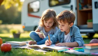 How to Travel & Homeschool at the Same Time