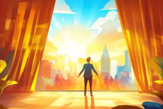 Open the Curtains and Let the World In