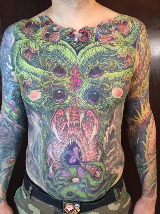 Full Chest Tattoo