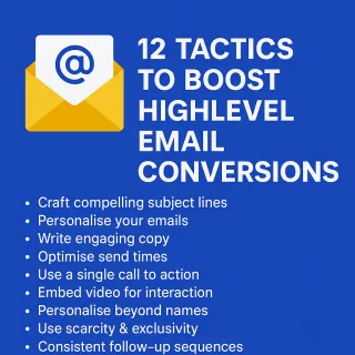 How to Boost Your MarketerM8 / HighLevel Marketing Email Conversion Rate - 12 Tactics