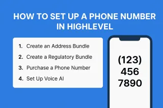 How to Set Up a Phone Number in HighLevel (Step by Step)