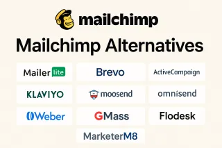 Top Mailchimp Alternatives (with Features & Pricing)
