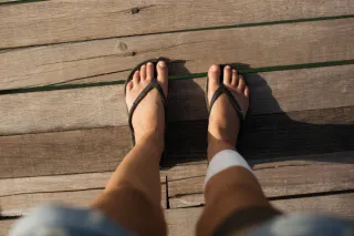 Flip Flops, Bare Feet, and Summer Foot Pain