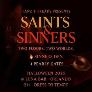 👹 Saints & Sinners: Halloween 2025 at Luna Bar, Orlando