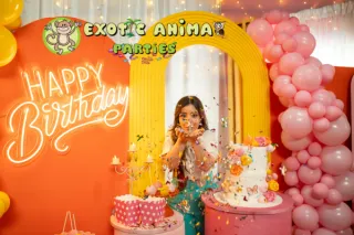Adult Birthday Milestones: Exotic Animal Photography Sessions