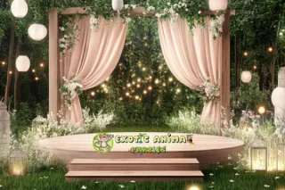 Garden Weddings: Romantic Elegance with Animal Photo Stations