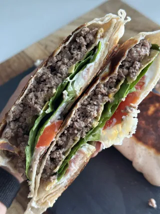 Healthy Girl Crunch Wrap Supreme