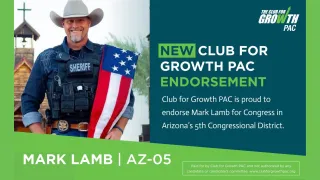 Club for Growth Endorses Mark Lamb for Congress