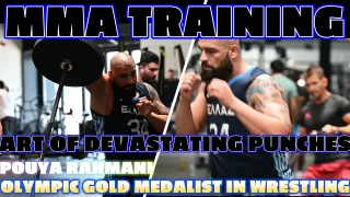 MMA Training for Explosive Speed and Bone-crushing Punches – WRESTLING CHAMPION POUYA RAHMANI