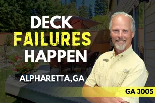 Alpharetta’s Patio & Deck Safety: What Home Inspectors Find