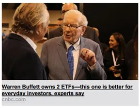 Warren Buffet Owns 2 ETFs. With Rita℠, You Can Pick Better Ones.