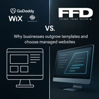 DIY Website Builders vs. Future Frame Design: What’s the Real Difference?