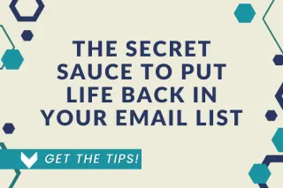 Re-engagement Emails: The Secret Sauce to Put Life Back in Your Email List