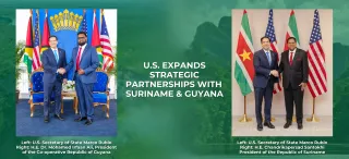 U.S. Secretary of State Marco Rubio’s recent visits to Suriname and Guyana