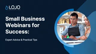 Small Business Webinars for Success: Expert Advice & Practical Tips