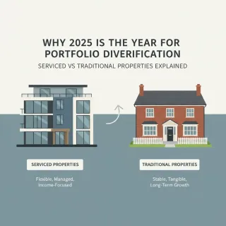 Why 2025 Is the Year for Portfolio Diversification: Serviced vs Traditional Properties Explained