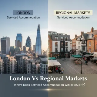 London Vs Regional Markets: Where Does Serviced Accommodation Win in 2025?