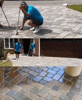 Why should you clean sand and seal patio pavers?