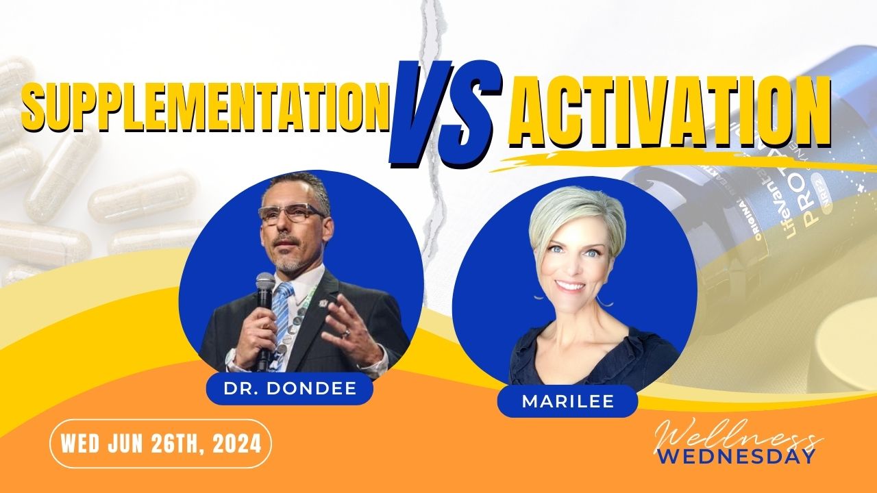 Supplementation vs Activation