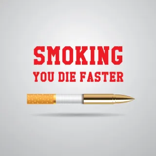Title: Smoking: You Die Faster