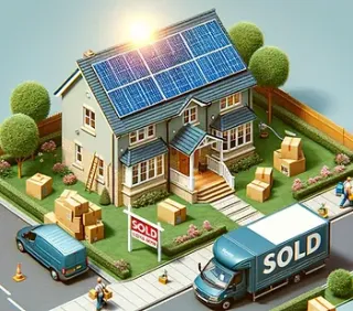 What if I move house after my solar and battery installation?