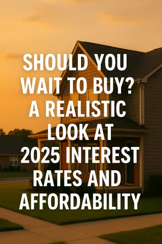 Should You Wait to Buy? A Realistic Look at 2025 Interest Rates and Affordability