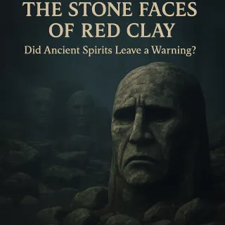 The Stone Faces of Red Clay: Did Ancient Spirits Leave a Warning?