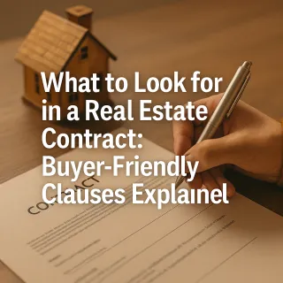 What to Look for in a Real Estate Contract: Buyer-Friendly Clauses Explained