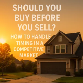 Should You Buy Before You Sell? How to Handle Timing in a Competitive Market