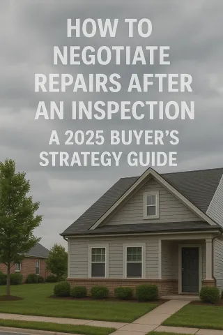 How to Negotiate Repairs After an Inspection: A 2025 Buyer’s Strategy Guide