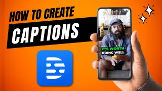 How to Create Animated Titles and Captions Using Descript