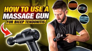 How To Use A Massage Gun For Bicep Tendonitis