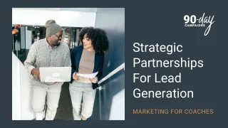 Strategic Partnerships For Lead Generation