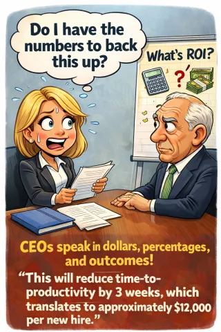 How to Talk ROI With Your CEO (Without Breaking Into a Cold Sweat)