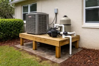 Why Florida Homes Need Raised AC and Pool Equipment