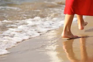 Walking Barefoot in Sand: The Hidden Risks