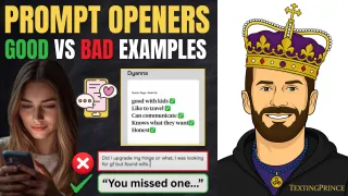 How to Open Women on Dating Apps Using Prompts (Texting Examples for Hinge & Bumble)