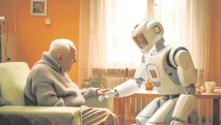Una vista al futuro: el uso de robots humanoides para el cuidado de adultos mayores