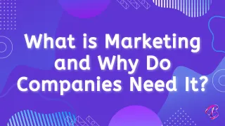 What is Marketing and Why Do Companies Need It?