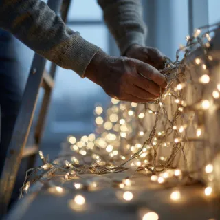 Brighten the Holidays with Safe Outdoor Lighting