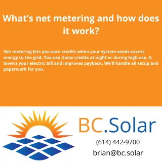 What’s net metering and how does it work?