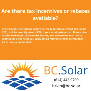 Are there tax incentives or rebates available?