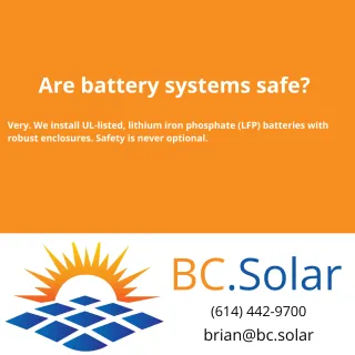 Are battery systems safe?