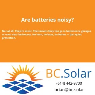 Are batteries noisy?